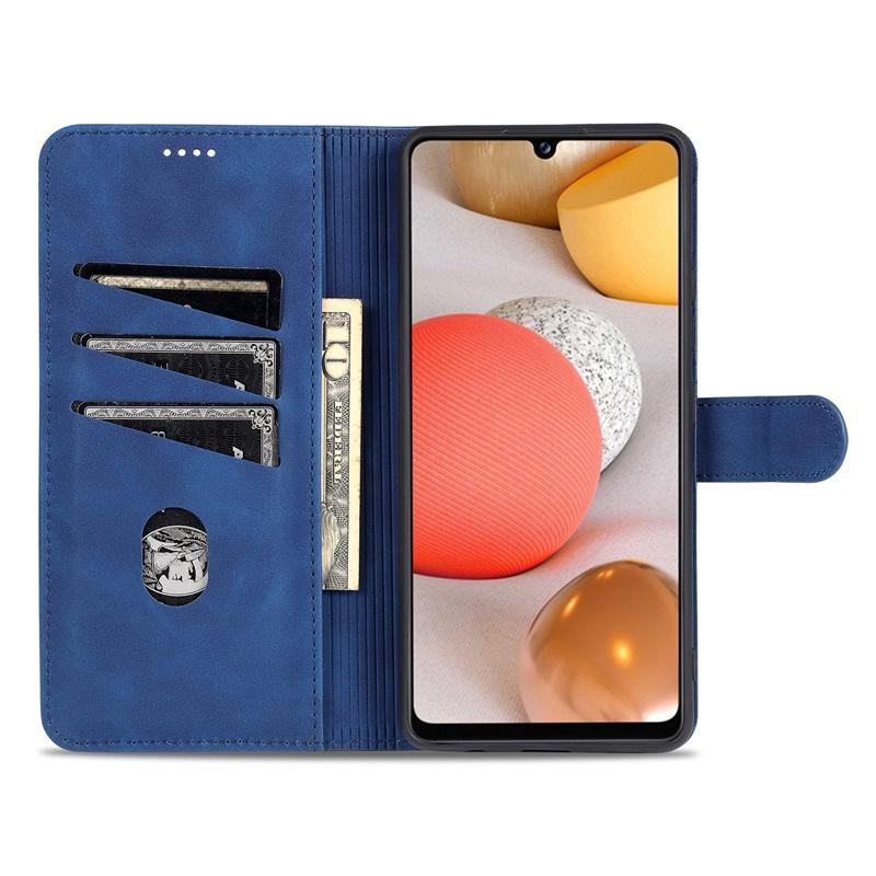 Ốp điện thoại da PU mềm kiểu ví lật có ngăn đựng thẻ cho Samsung Galaxy A22 4G A32 4G 5G A42 A82 A12 A52 A72 5G