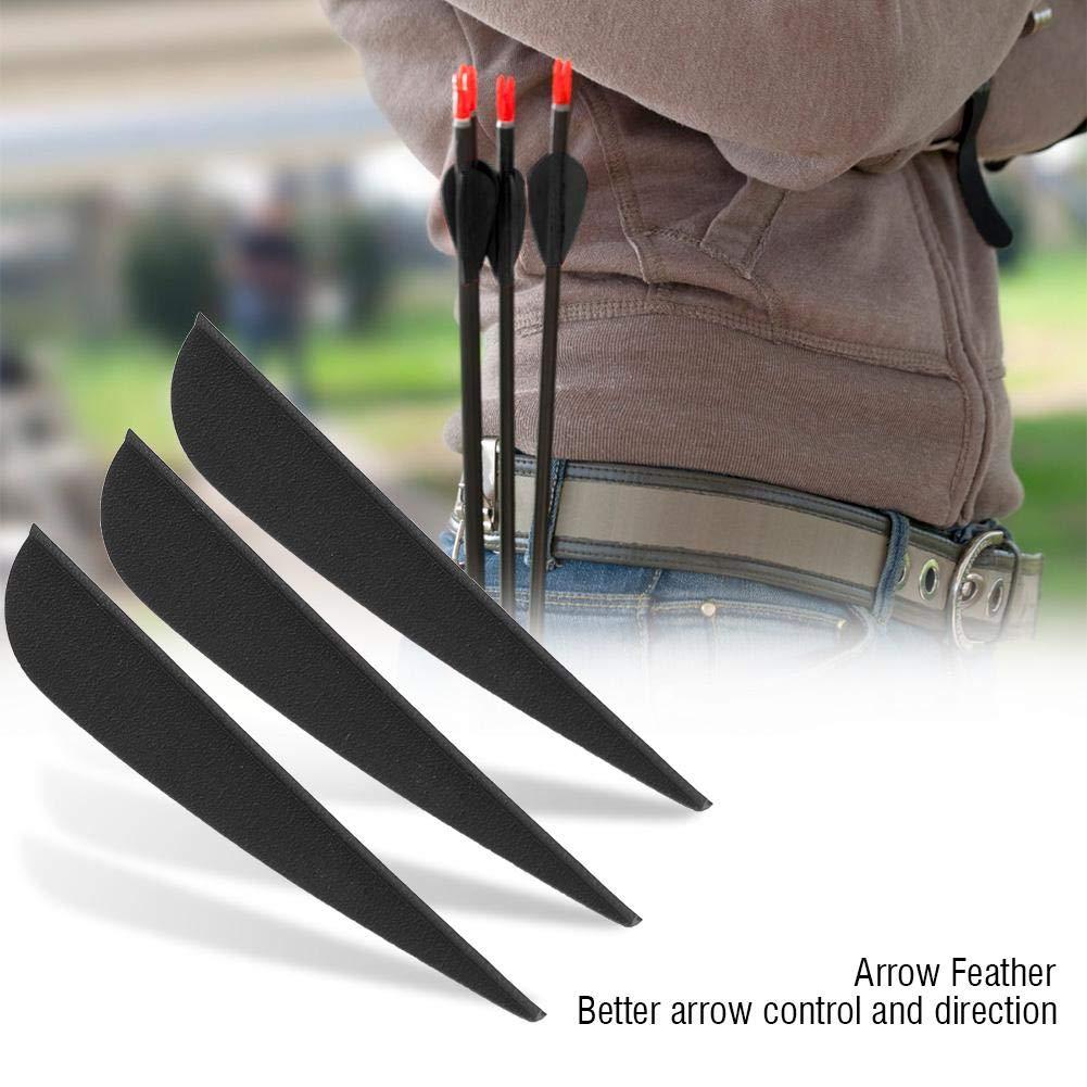 100 Chiếc DIY Mũi Tên Lông Vũ 2.5 Inch Mũi Tên Lông Vũ Tự Nâng Cấp Bộ Phận Thay Thế Cho Bắn Cung Săn Bắn
