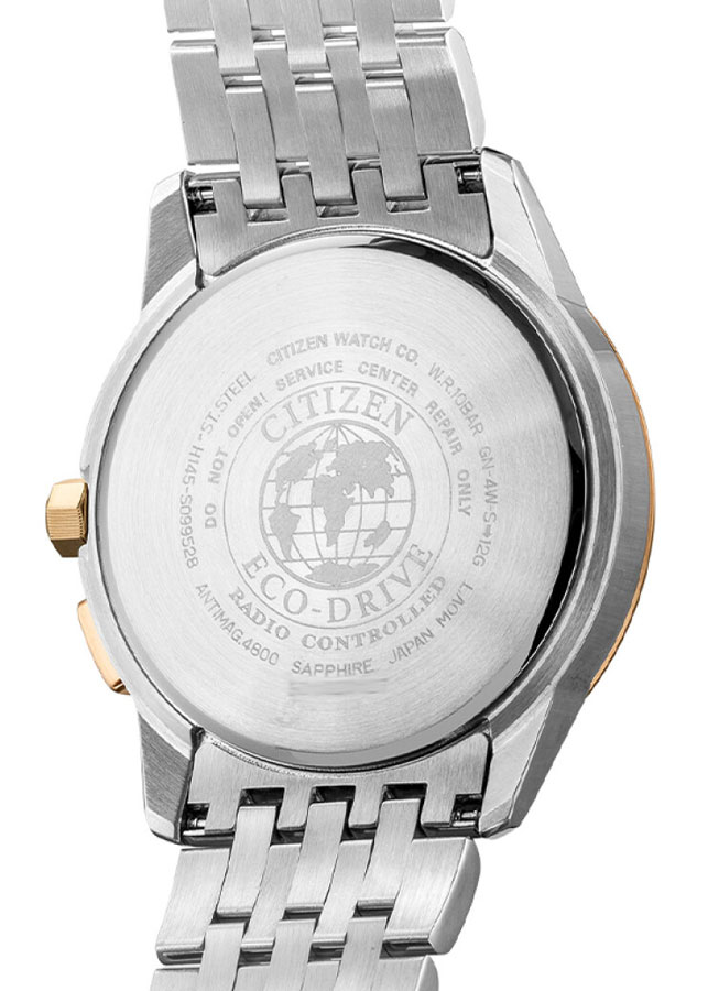 Đồng Hồ Nam Citizen Đa Chức Năng Dây Thép Không Gỉ CB0156-66E - Mặt Đen