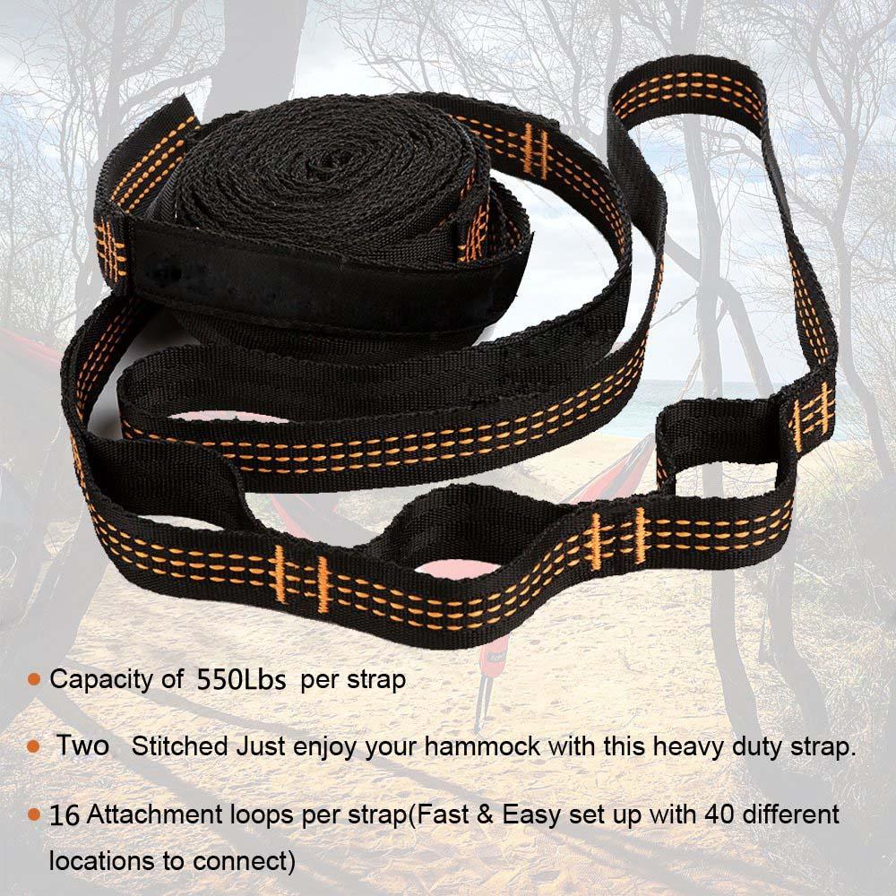 Siêu Võng Dây Treo Võng Dây Hamaca Hamak Cho Cắm Trại, Du Lịch Di Động Treo Cây Dây Miễn Phí Vận Chuyển