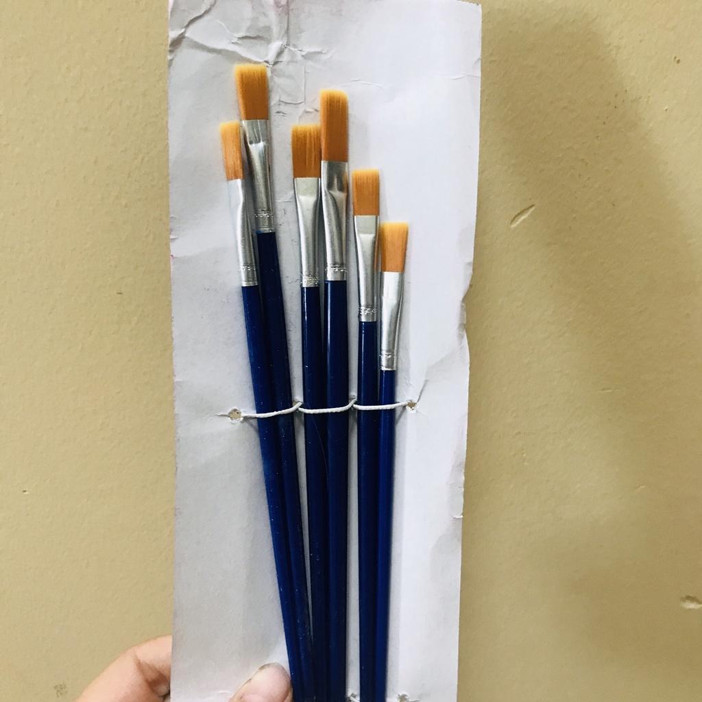 Cọ Vẽ Màu Nước - Cọ Nét, Cọ Tô Màu Nước, Sơn Dầu, Acrylic - Cọ Bản Tô Tượng