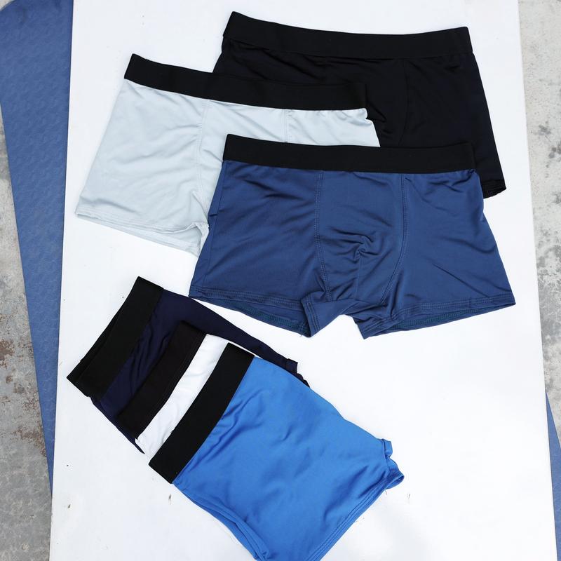 Sịp boxer nam, sịp đùi có Big size 35~110kg , vải thun lạnh, quần lót đùi nam