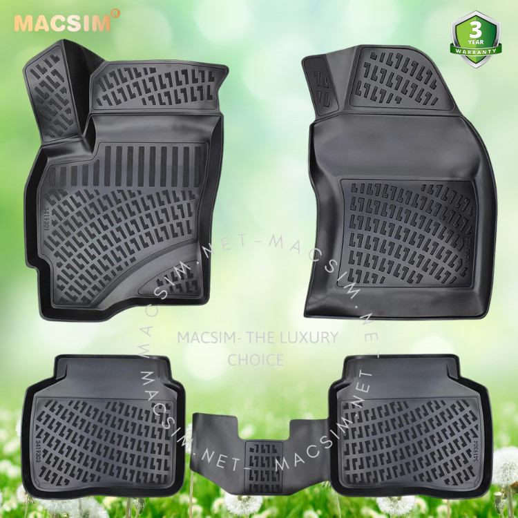 Thảm lót sàn ô tô nhựa TPU Silicon Ford Mondeo 2000-2007 Nhãn hiệu Macsim