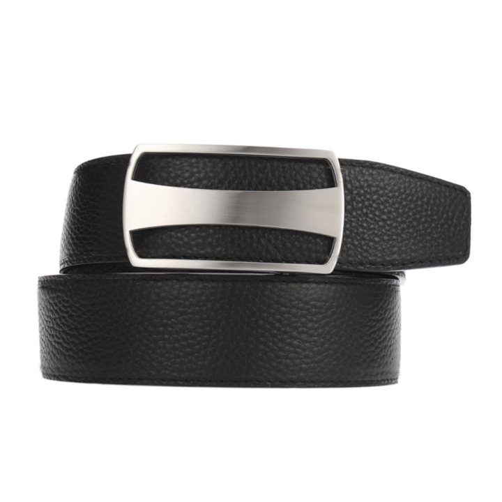 Dây Nịt Nam SAM Leather SFDN109 - Thắt Lưng Nam Da Bò Cao Cấp/ Mặt Khoá Thắt Lưng Inox Không Gỉ, Men's belts