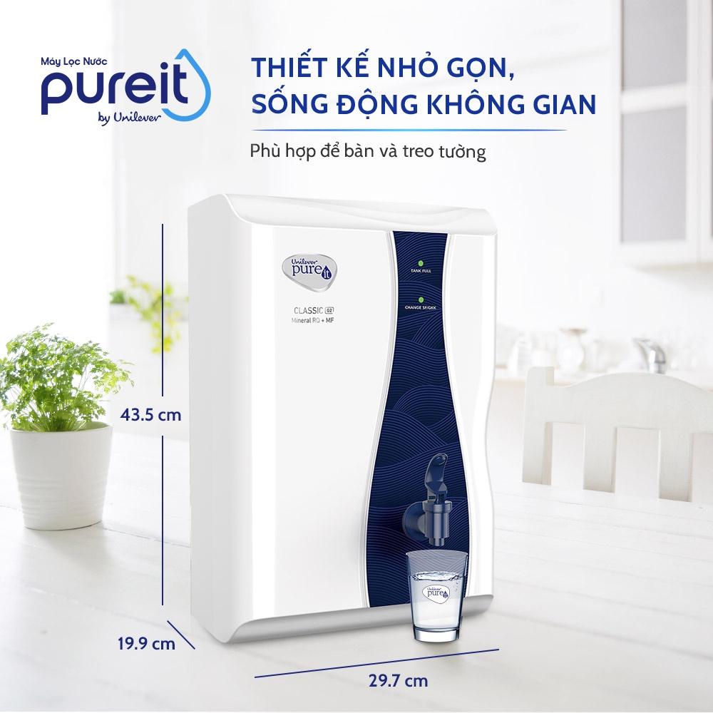 [COMBO TIẾT KIỆM] Máy lọc nước Pureit Casa G2 và Lõi lọc thô, Bộ lọc diệt khuẩn Pureit Casa G2 - Hàng chính hãng