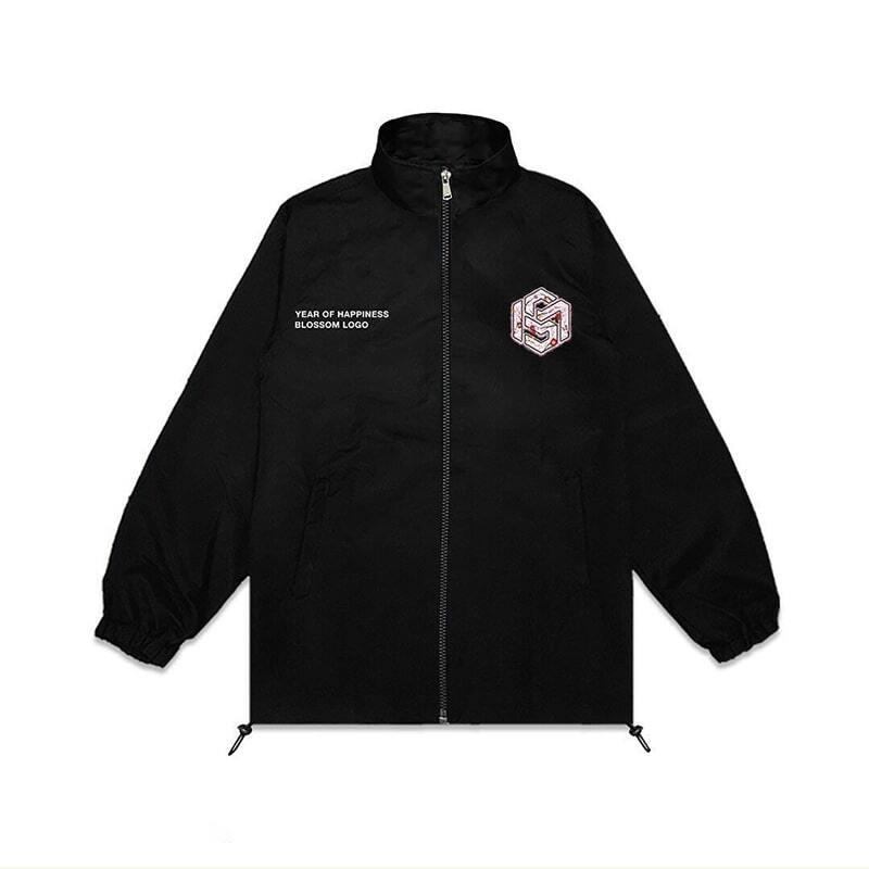 Áo Khoác Dù THIFU FASHION 2 Lớp In Logo Cầu Vồng Chống Nắng Tránh Mưa Cho Nam Và Nữ