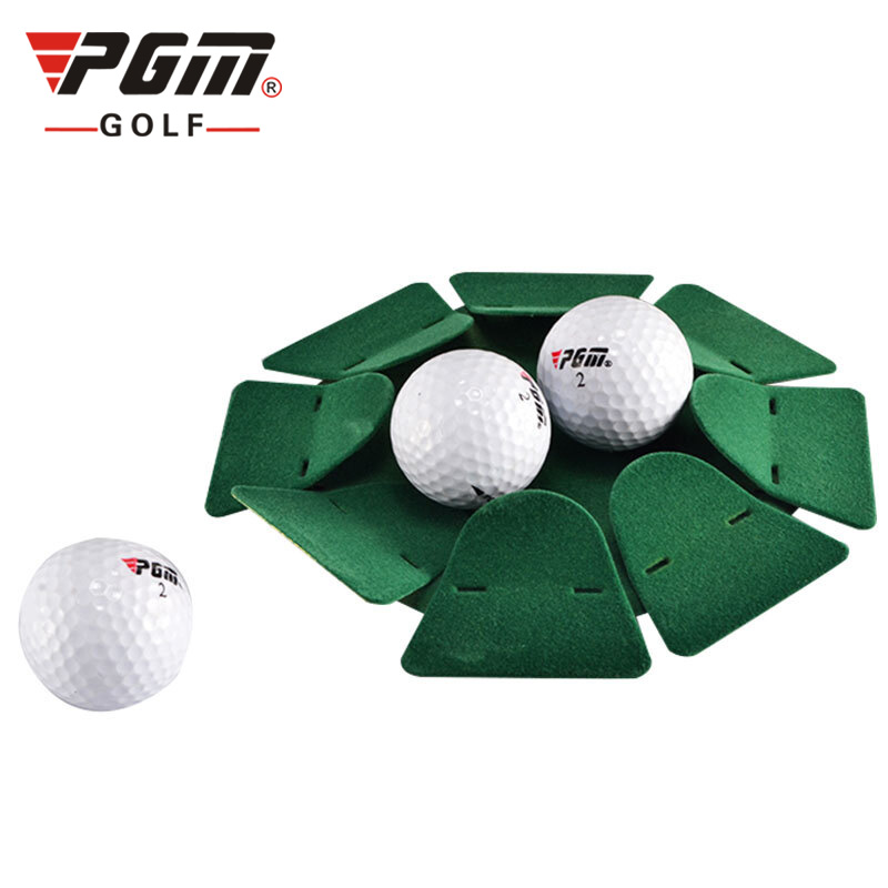 ĐĨA GOLF ĐỰNG BÓNG GẮN THẢM TẬP PUTT - PGM PLASTIC PUTTING CUP - DB004