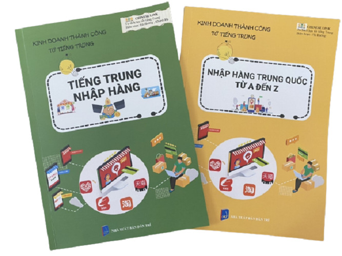 Combo 2 cuốn sách tự nhập hàng Trung Quốc