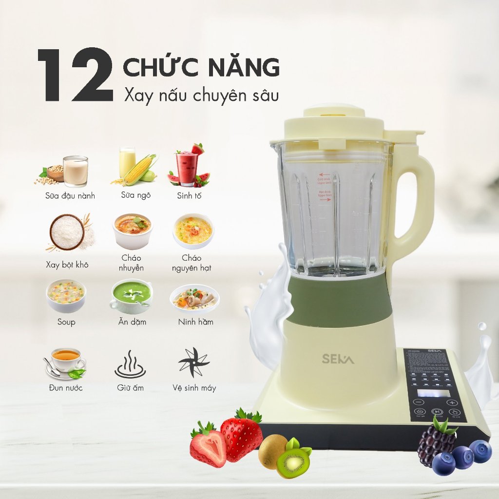 Máy Làm Sữa Hạt Đa Năng SEKA GL300 - Hàng Chính Hãng