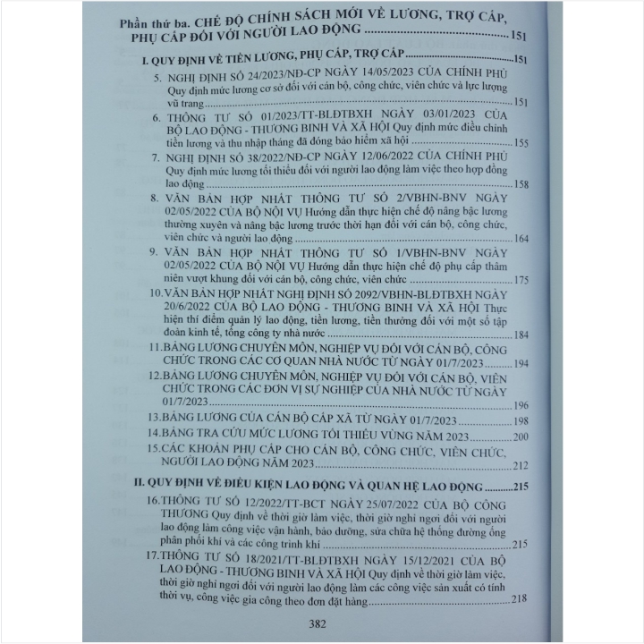 Sách Bộ Luật Lao Động - Mẫu Hợp Đồng Lao Động - Chế Độ Chính Sách Tiền Lương, Tiền Thưởng - V2240D