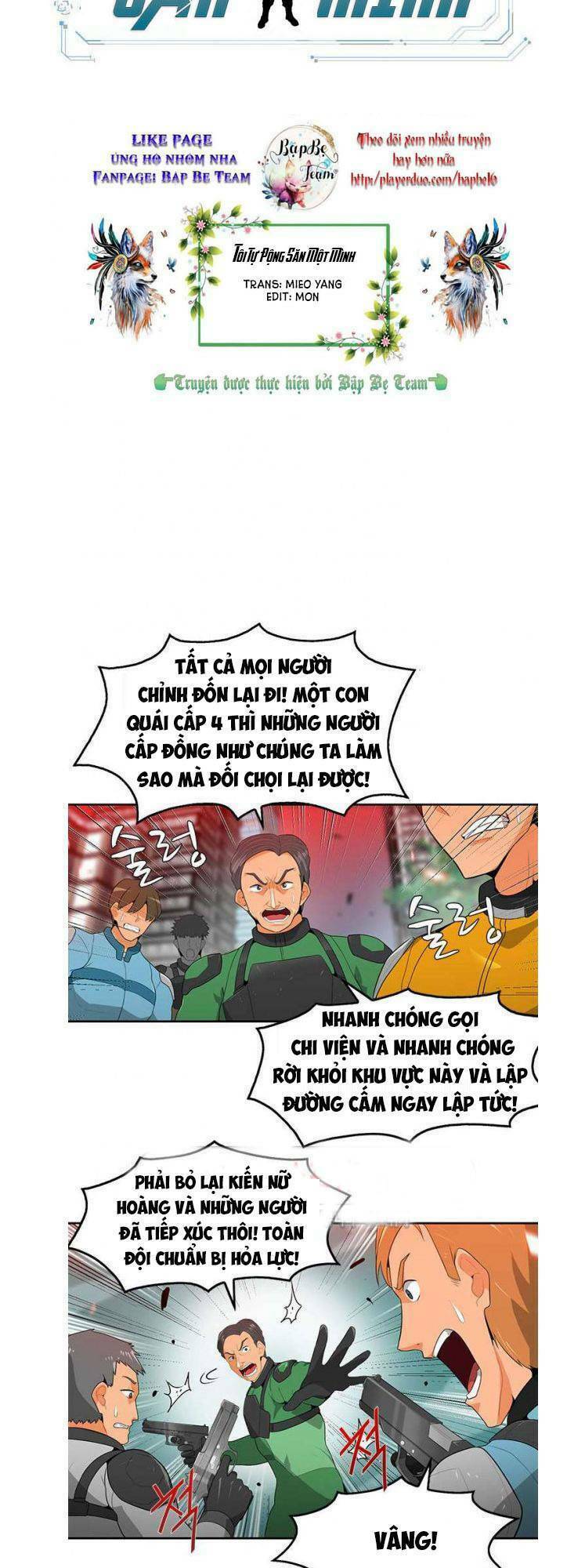 tôi tự động săn một mình chapter 15 8