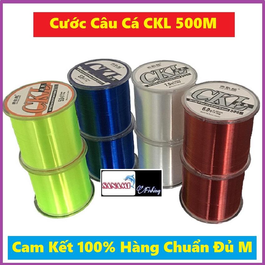 Cước Câu Cá Nhật Bản CKL 500M Vô Cùng Dẻo Dai,Độ Bền Cao Và Cắt Nước Tốt DCR2 - Sanami Fishing