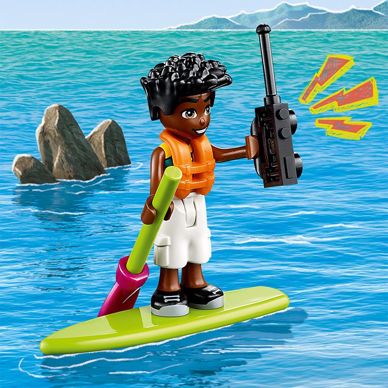 Đồ Chơi Lắp Ráp Máy Bay Giải Cứu Sinh Vật Biển Lego Friends 41752