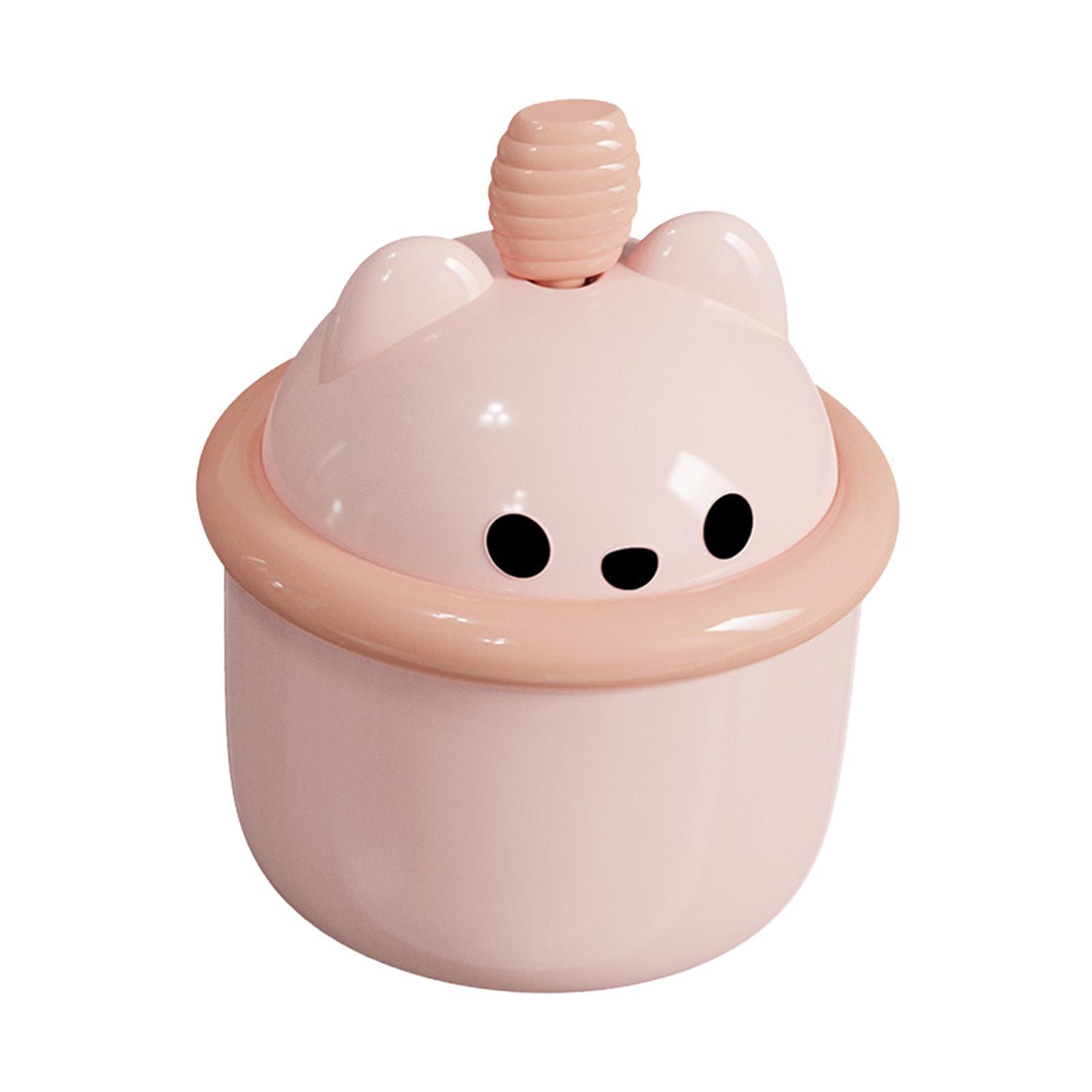 Egg Beater Whisk Cute Bear Shape, Egg White Frother, Saving Time and Effort Practical Kitchen Gadgets Porous Design Manual Whisk Stirring Egg