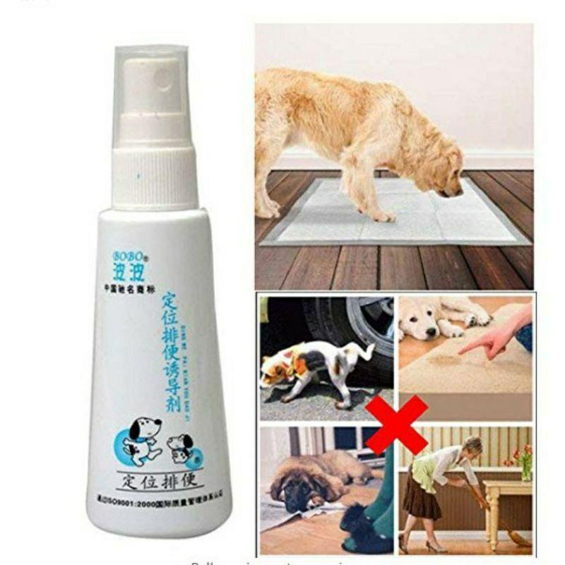 Chai xịt hướng dẫn đi vệ sinh đúng chỗ cho chó mèo bobo
