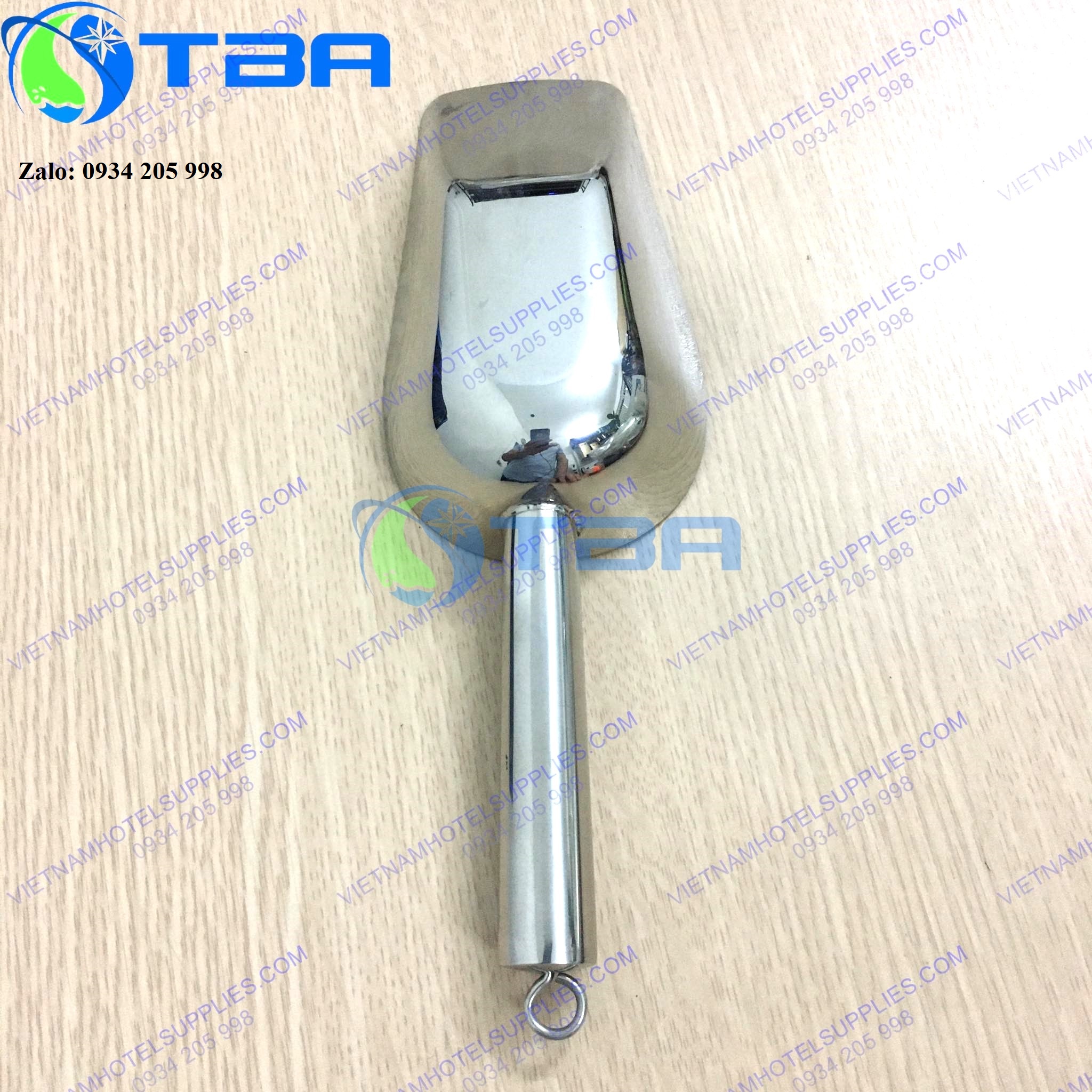 Muỗng inox không gỉ xúc đá xúc hạt cao cấp