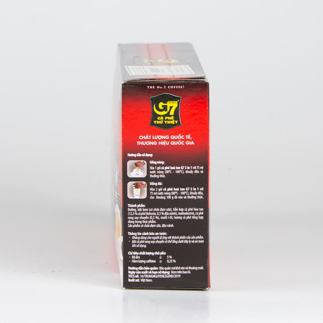 Cà phê G7 3in1 - Hộp 21 gói 16gr