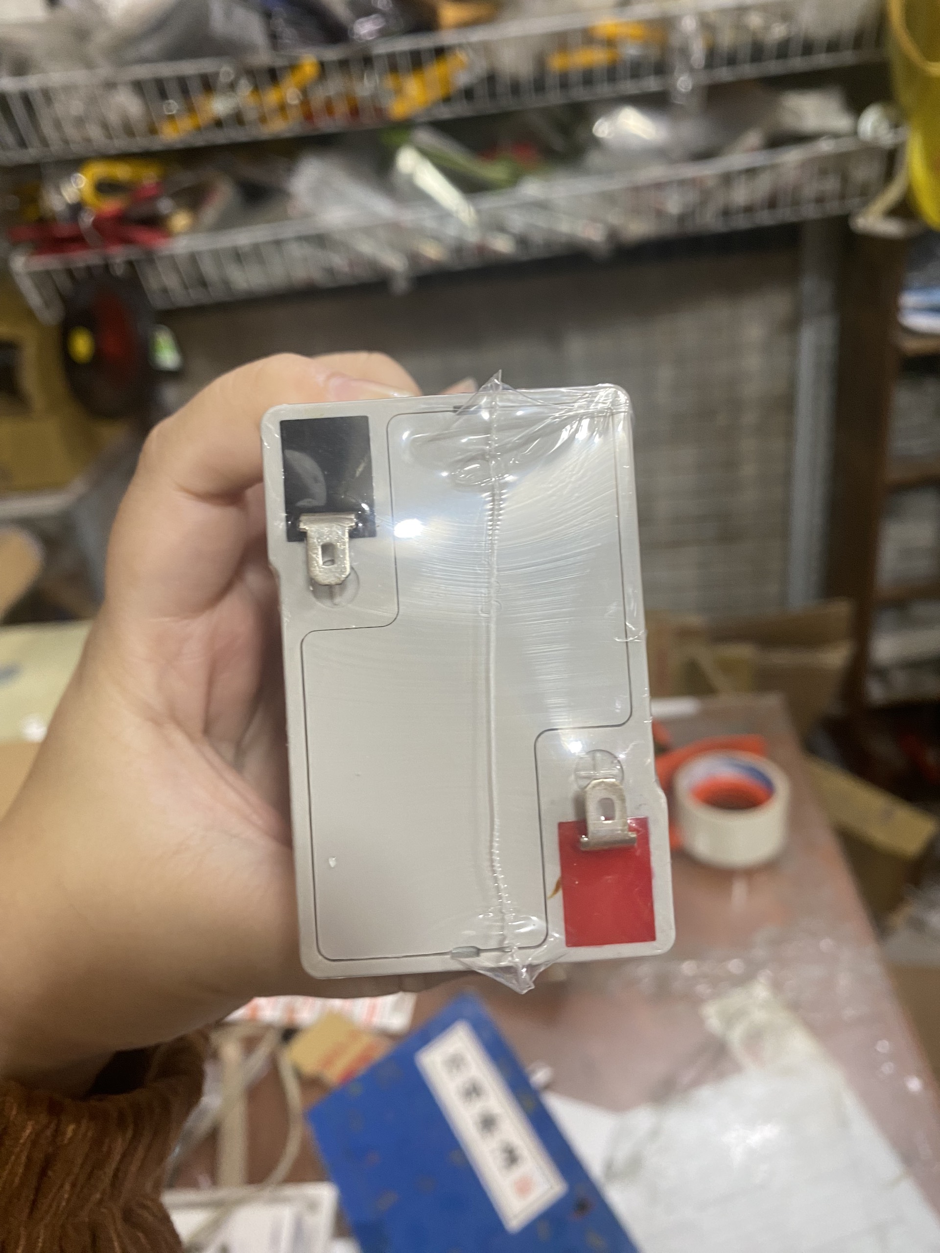 Bình ắc quy cho đèn sạc, xe đồ chơi trẻ em 6V 4.5AH loại ắc quy khô, xả sâu
