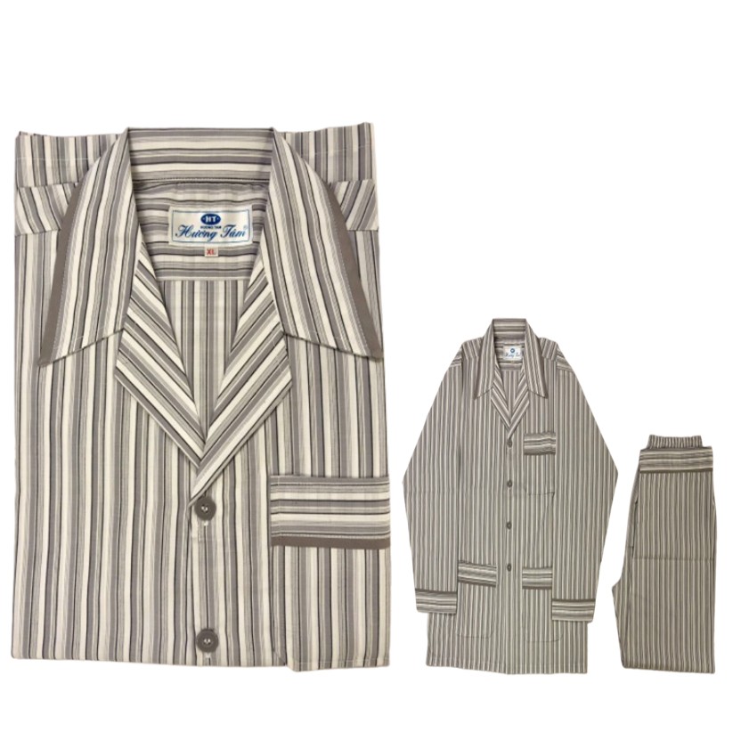 Bộ Pyjama HUONGTAM Kate tay dài nam cao cấp(PDK01N20). Chất liệu loại tốt:  mềm mại, thoáng mát, không phai màu