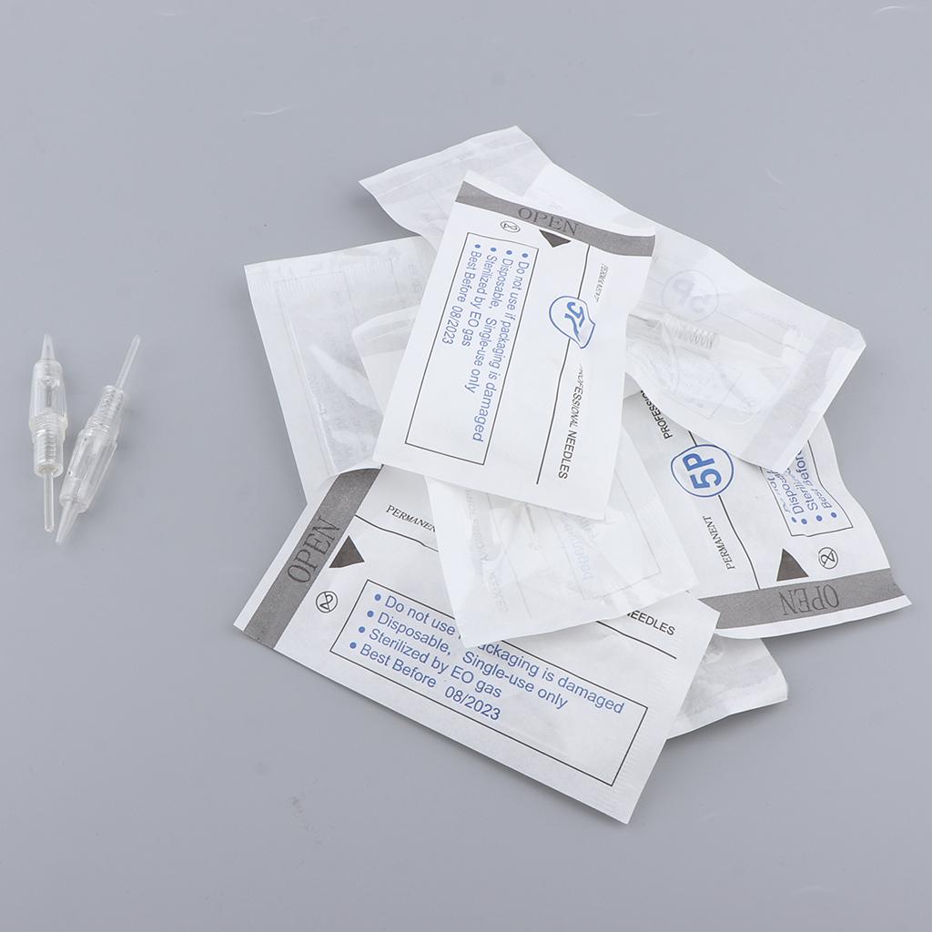 10Pcs Healthy & Safety Pre-sterilized Disposable Microblading Pen Permanent Makeup Needles