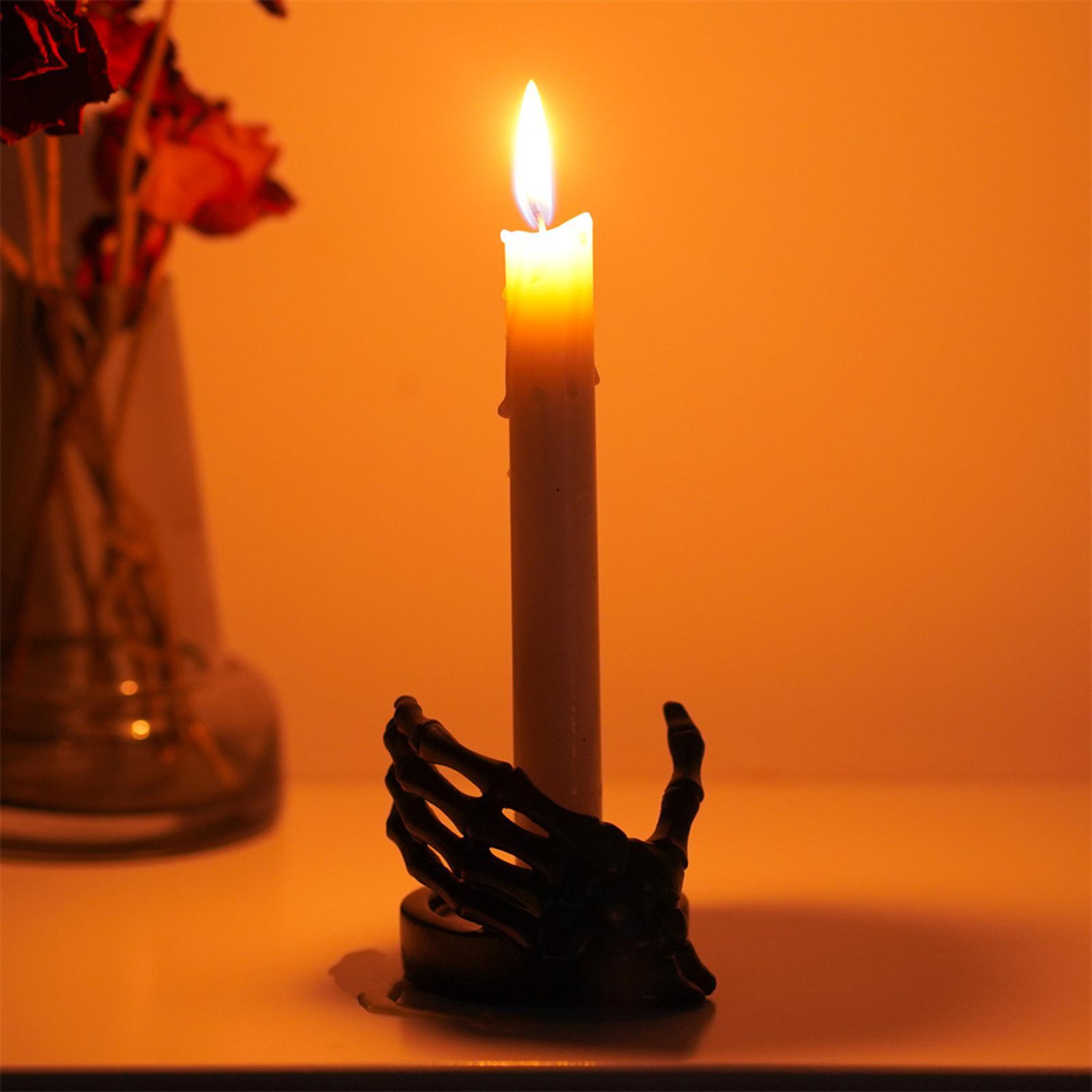 Skeleton Hand Candlestick Holder Candle Holder Stand for Dinner Wedding Home