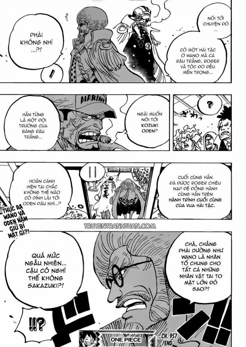 đảo hải tặc - one piece chapter 957 18