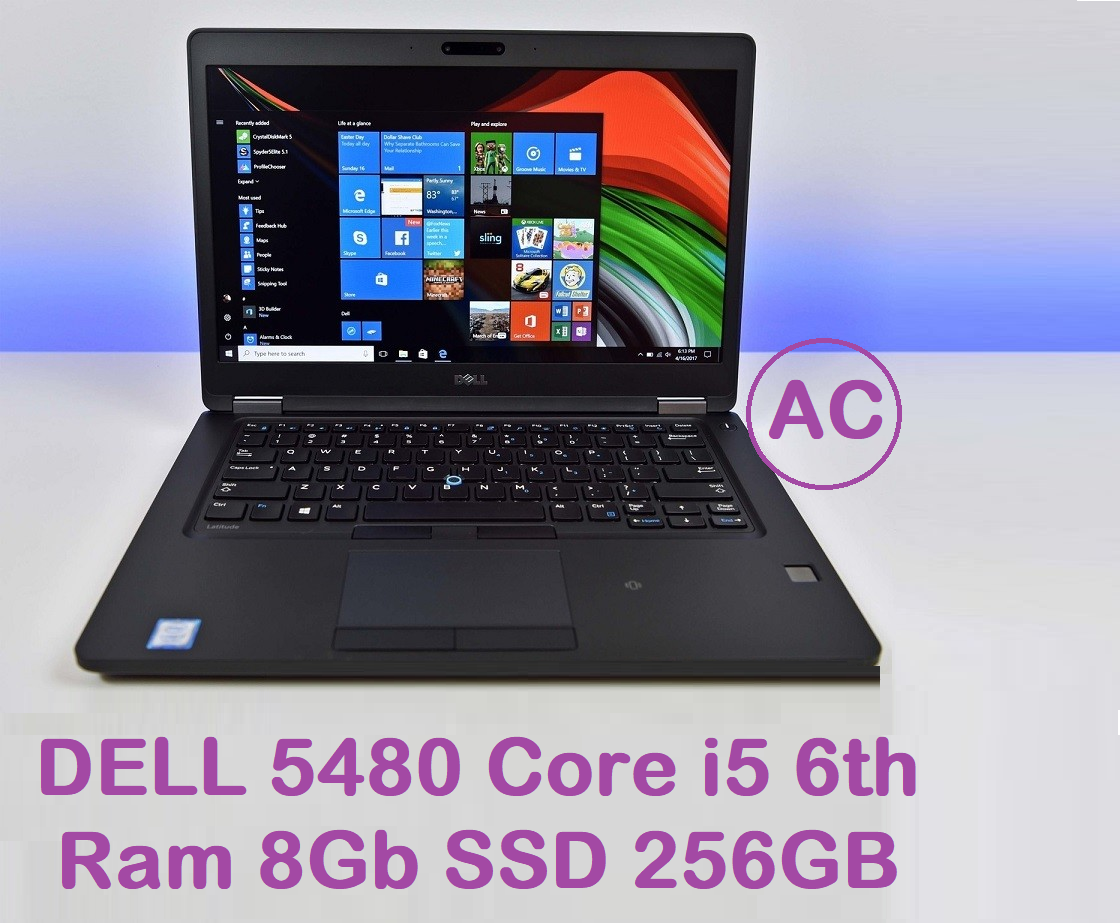 Hình ảnh Máy tính xách tay Laptop Dell Latitude 5470  (Intel Core i5 -6300 | 14 Inch HD | RAM 8GB | 256GB SSD | Intel UHD Graphics | Fedora Os) - Hàng chính hãng