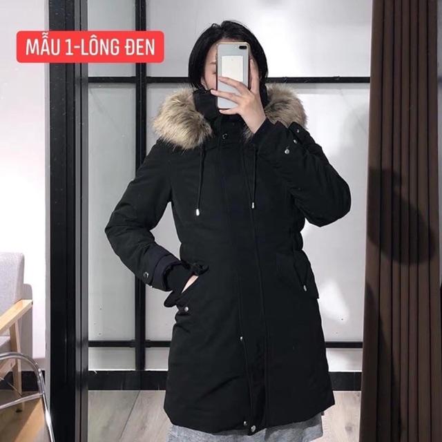 Áo khoác parka  cúc cài sau siêu dày siêu ấm lót lông cực đẹp hàng newww hot trend