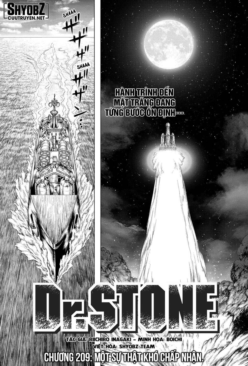 dr.stone - hồi sinh thế giới chapter 209 3