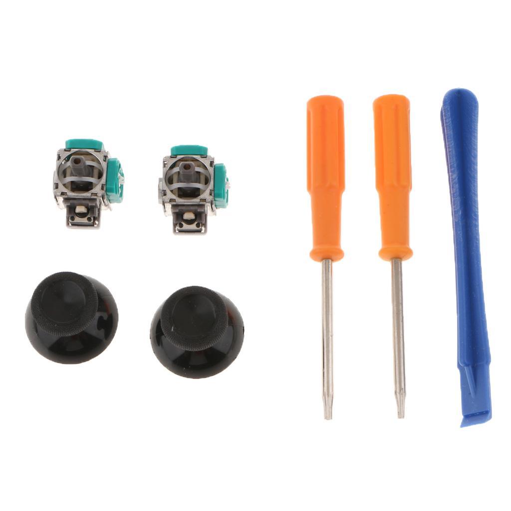 3D Analog Stick Cap Joystick Tactile Switch for Xbox One Controller + Tools
