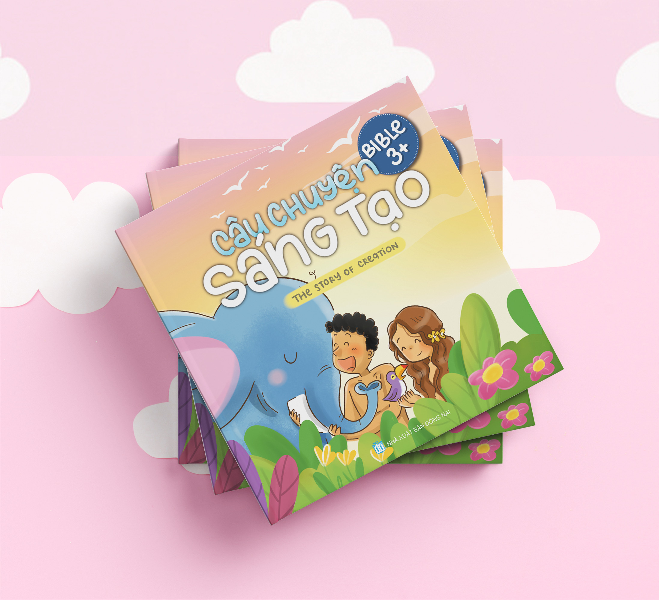 COMBO SÁCH THIẾU NHI BIBLE 3+