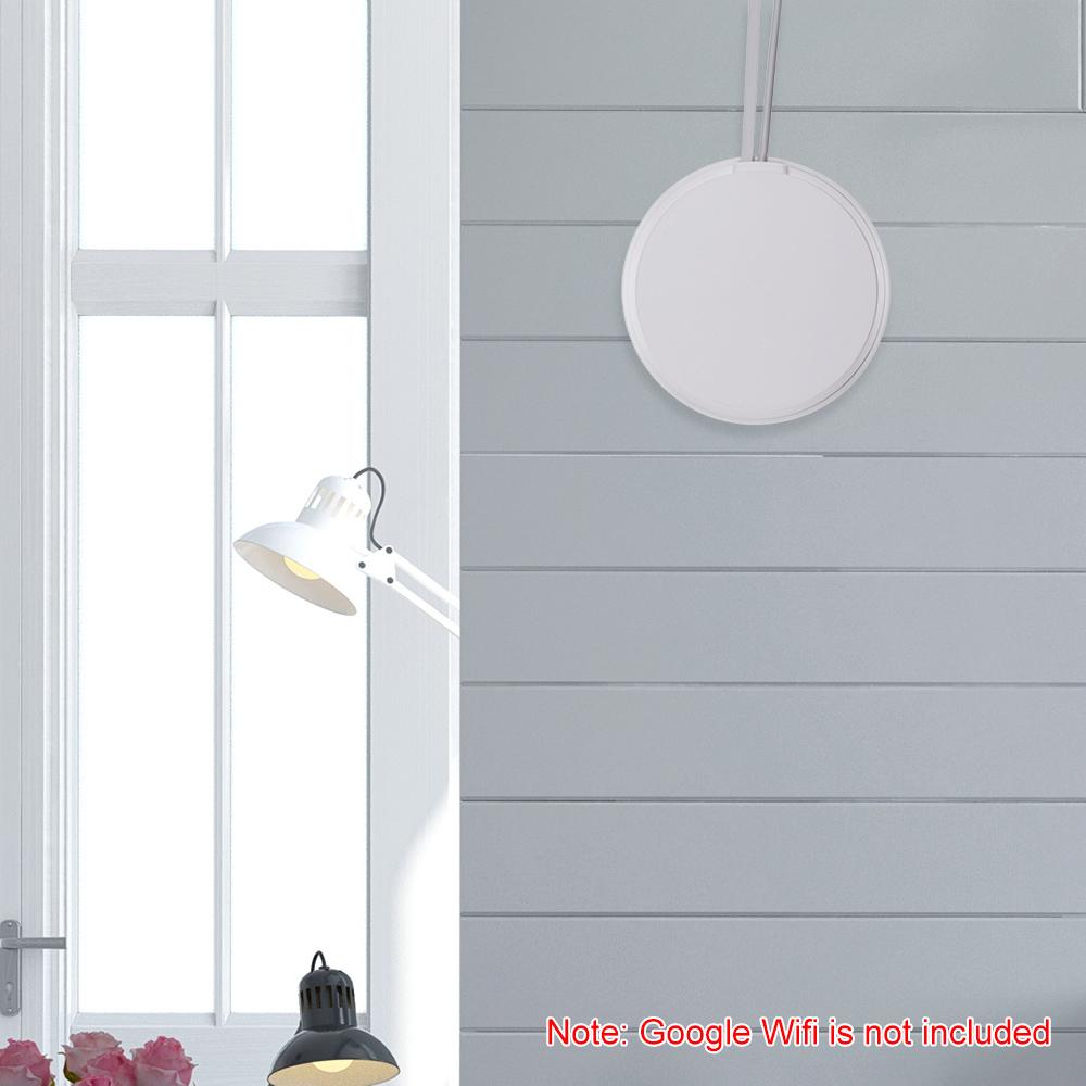 Wall Table Mount Bracket for Google Wifi Security Bracket White