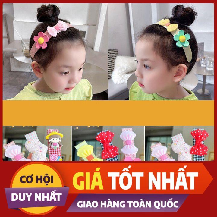 BĂNG ĐÔ KIỂU DÁN TÓC CỰC YÊU KHÔNG ĐAU ĐẦU CHO BÉ-NUNAM SHOP