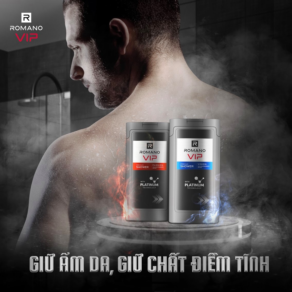 Sữa Tắm Cao Cấp Romano Vip Chai