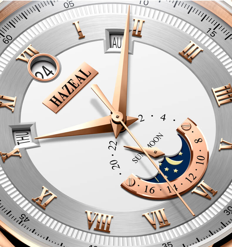 Đồng hồ nam  HAZEAL H2101-1 chính hãng Thụy Sỹ