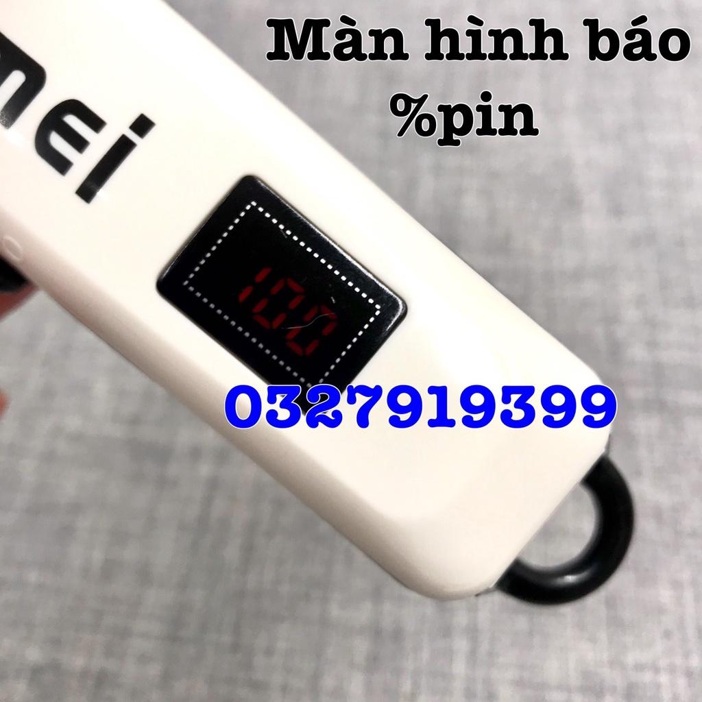 Tông đơ cắt tóc cao cấp 809A - màn hình hiển thị pin