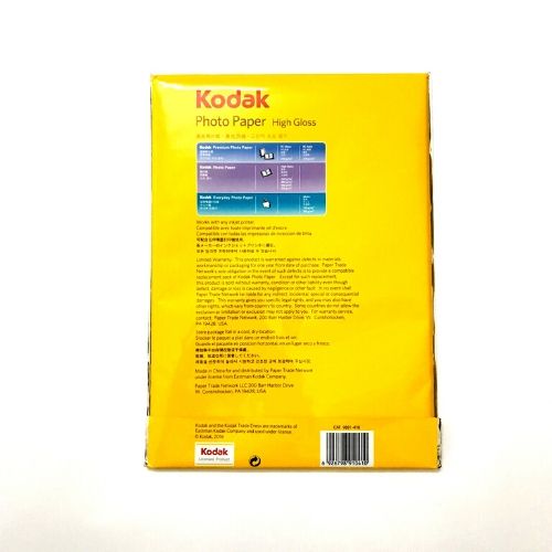 Giấy In Ảnh Chính hãng KODAK - Siêu Mịn Siêu Bóng- 230gsm - High Glossy