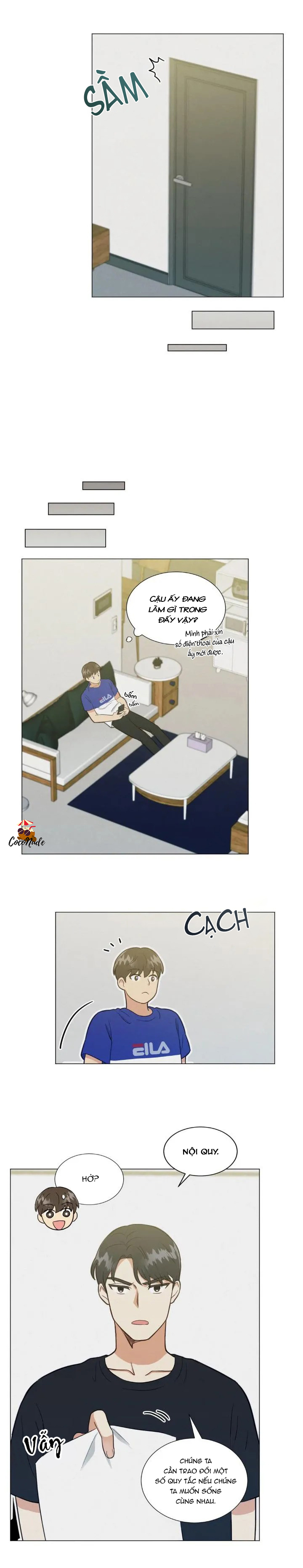 bạn cùng phòng kì lạ chapter 7 4