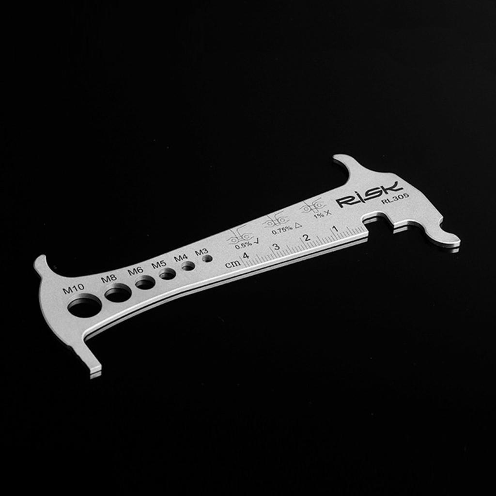 Bike Chain Wear Indicator Gauge Checker Stretched Tool Chain Hook