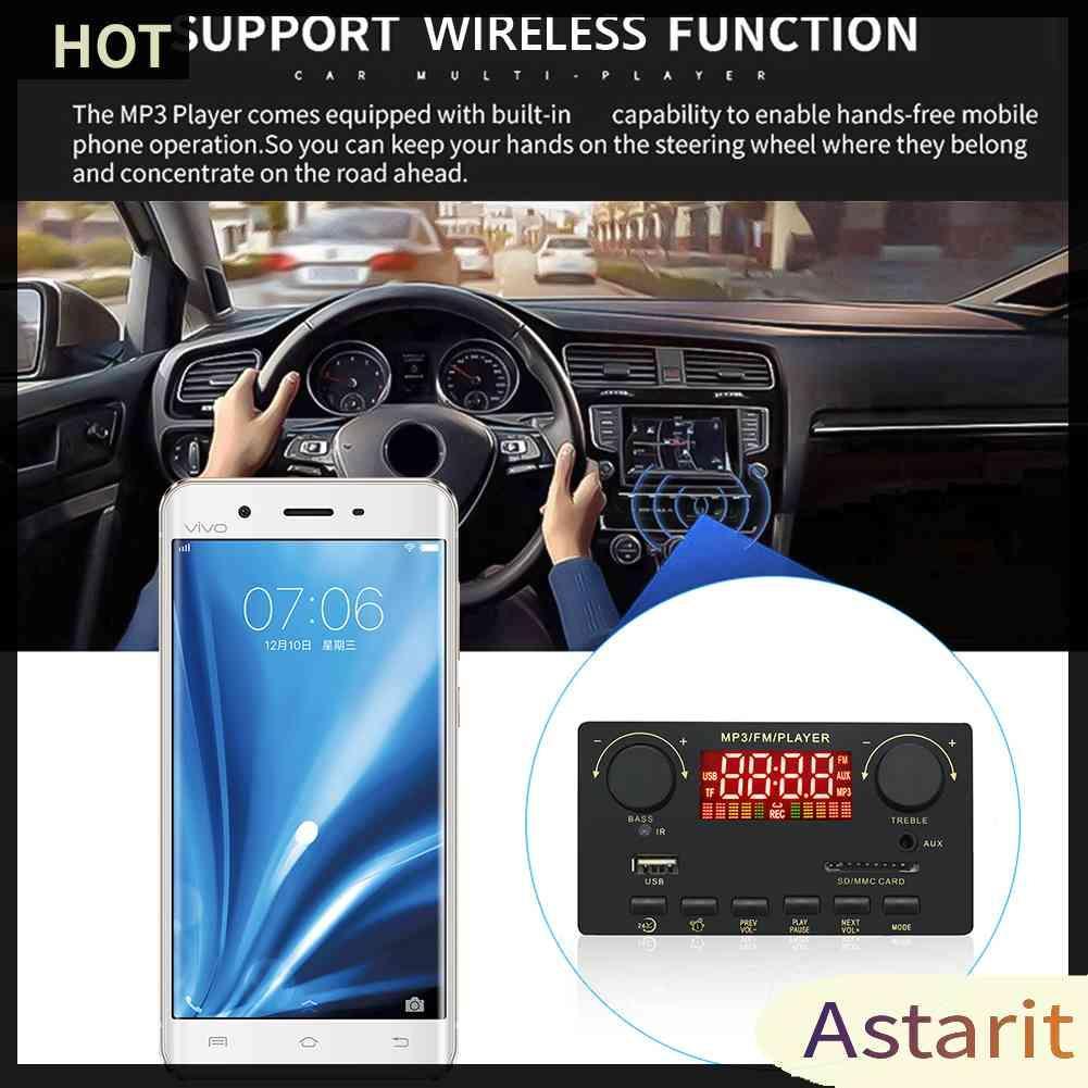 Bảng Mạch Khuếch Đại Âm Thanh MP3 12V 80W Kết Nối Bluetooth 5.0 2x40W