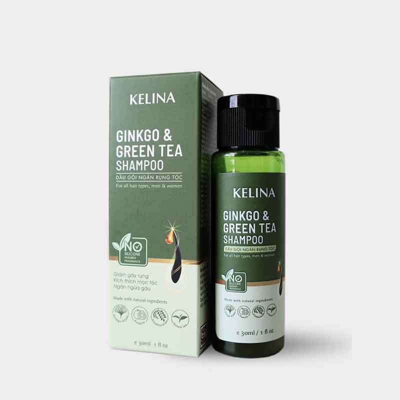 Dầu Gội Kích Mọc Tóc Kelina Size Mini 30ml