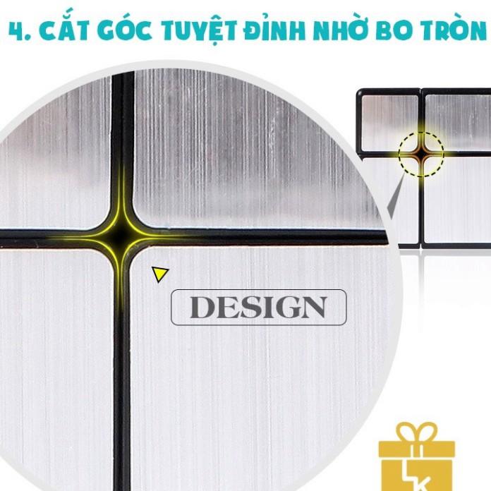 Rubik Biến Thể Rubik 2x2 Mirror Cube QiYi Khối Lập Phương Rubik Tráng Gương Bạc