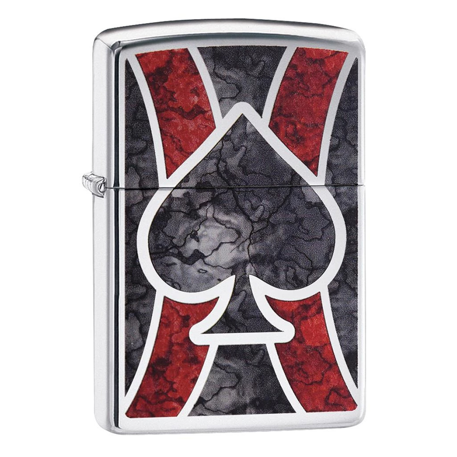 Bật Lửa Zippo 28952 - Bật Lửa Zippo Ace Fusion High Polish Chrome