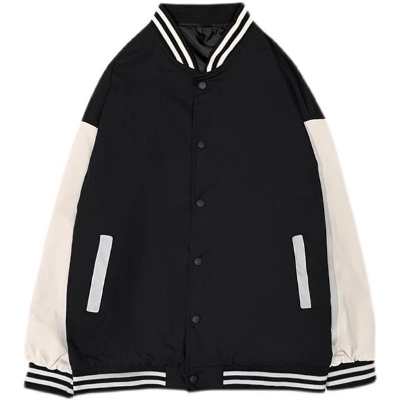 Áo khoác Bomber Jacket dù 2 lớp form rộng nam nữ unisex ulzzang