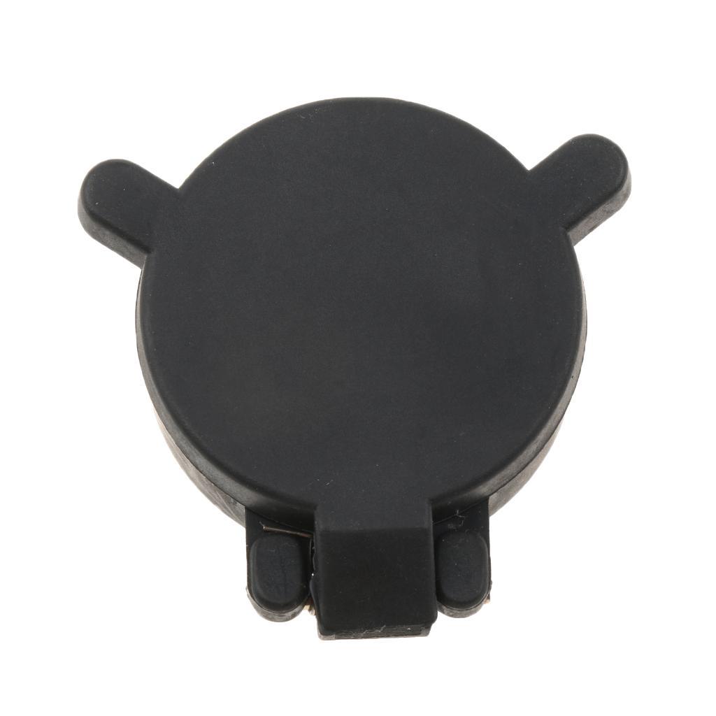 3-6pack 29mm Flip-open Objective Eyepiece Scope Cover Dustproof Cap for