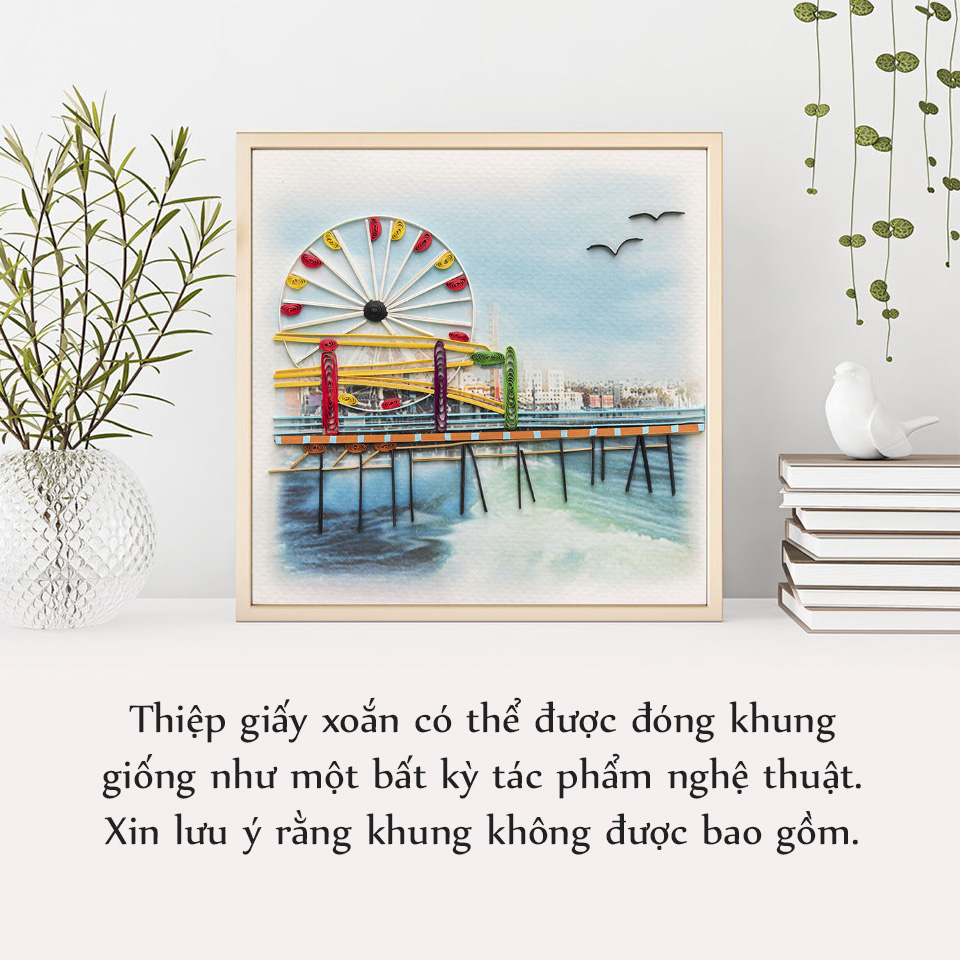 Thiệp Giấy Xoắn Biển - CNS1516