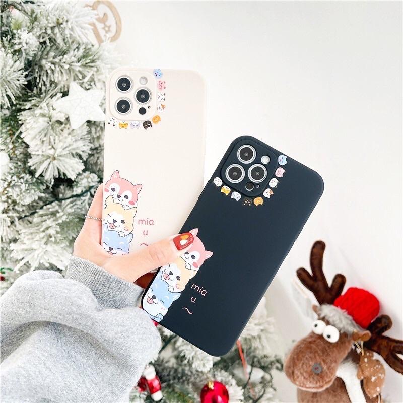 Ốp TPU Dẻo Viền Vuông In Hình Dành Cho 7P/8P/X/XS/XSMAX/11/11PROMAX/12/12PROMAX