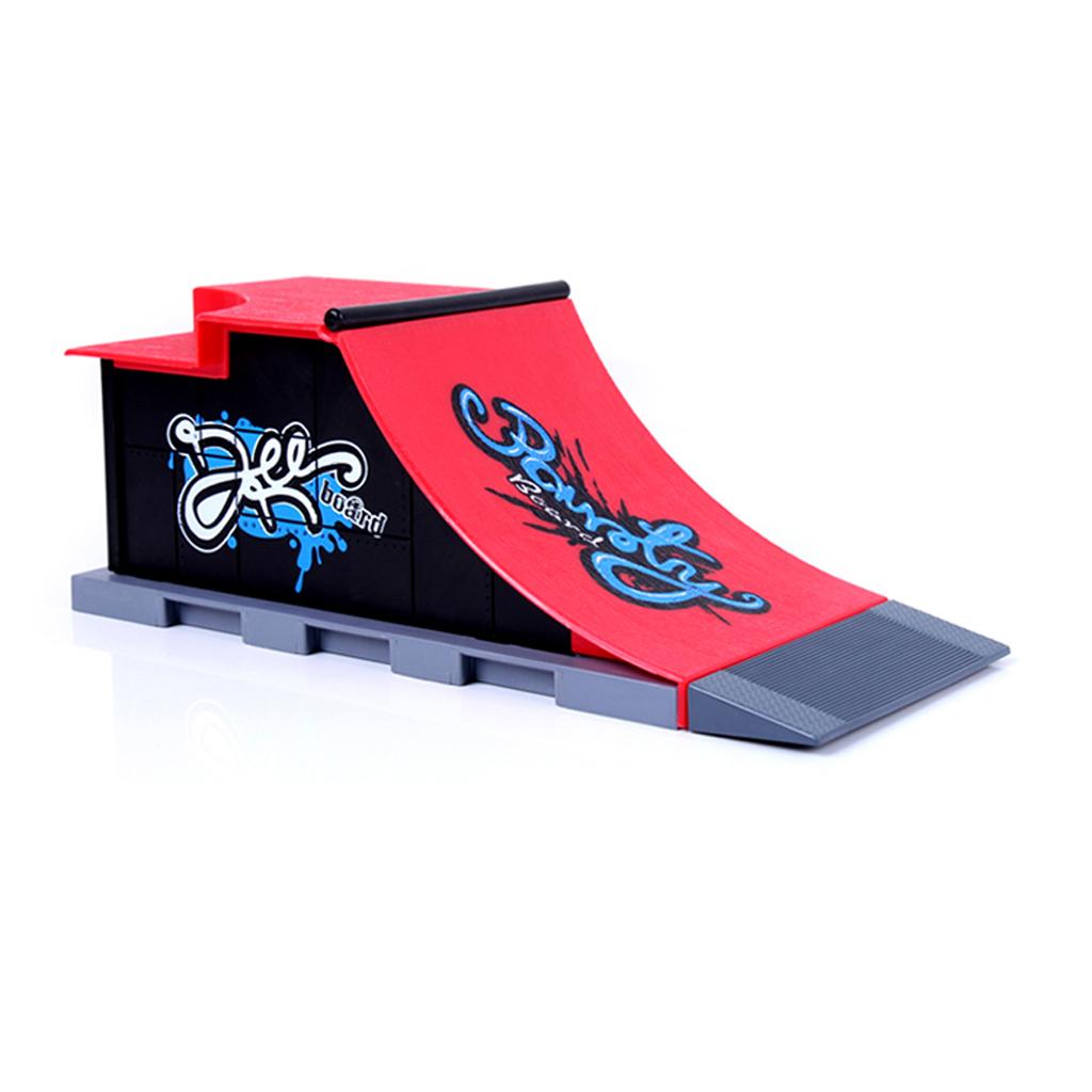 Mini Skateboard and Ramp Accessories set #A