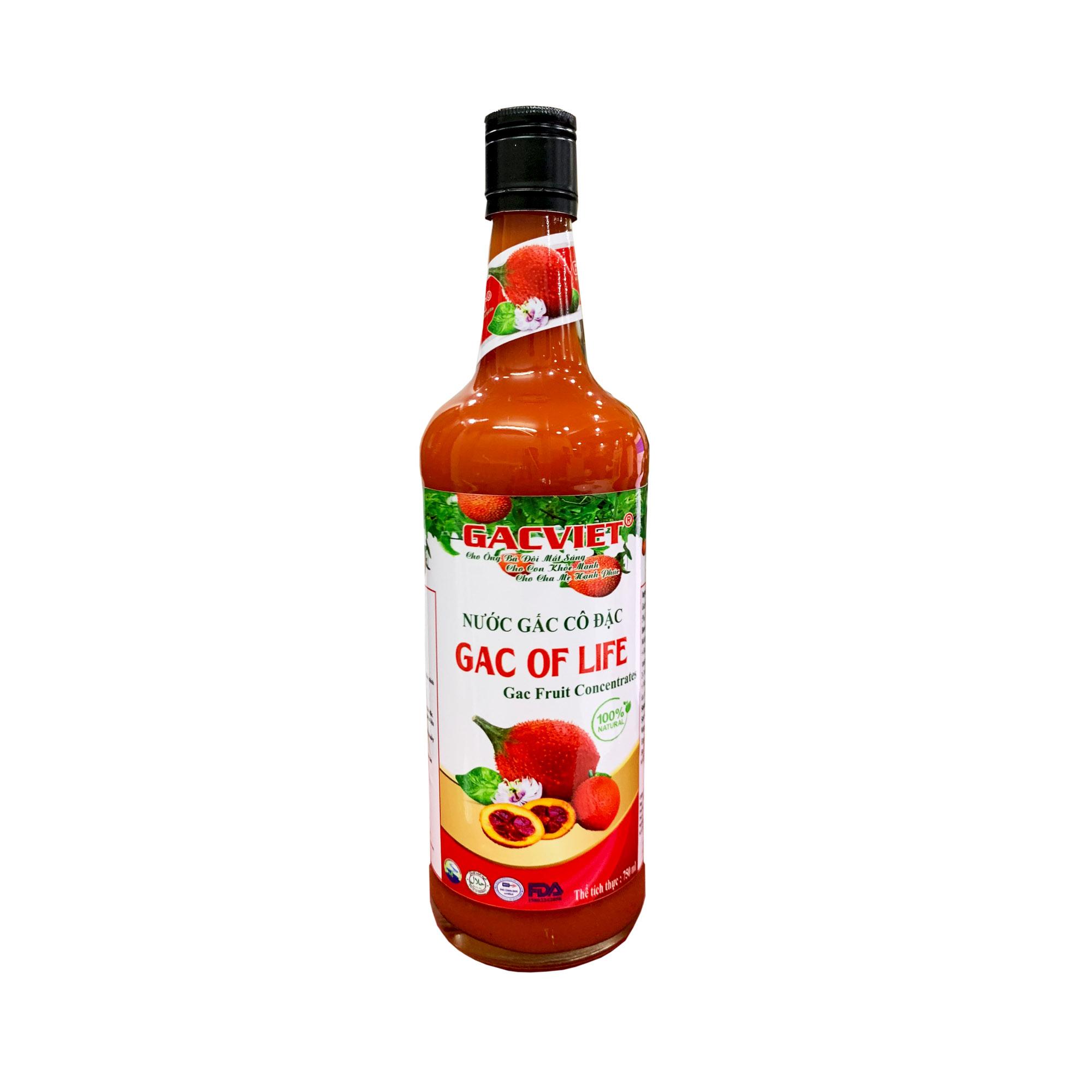 NƯỚC GẤC OF LIFE GAVI LOẠI 1 CHAI