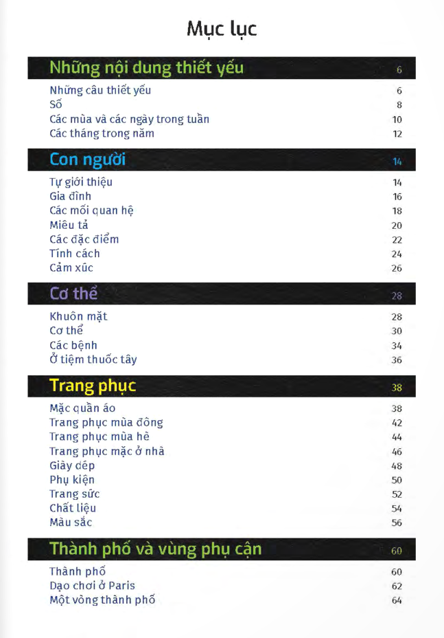 Từ Điển Trực Quan Bỏ Túi Pháp - Việt - ảnh 11